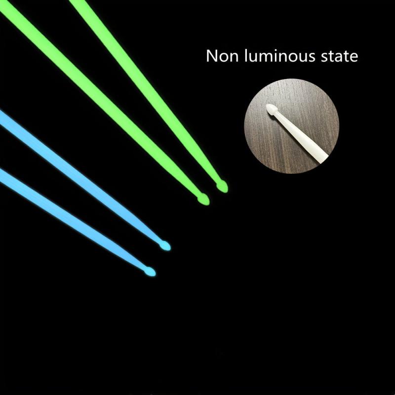 Enhanced Brightness Fluorescent Drum Stick Luminous Drum Stick Holder