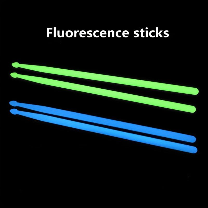 Enhanced Brightness Fluorescent Drum Stick Luminous Drum Stick Holder