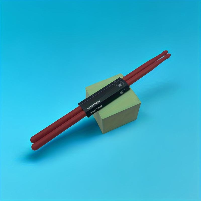 5A Multicolored Drum Stick Non-slip Handle Jazz Drum Stick