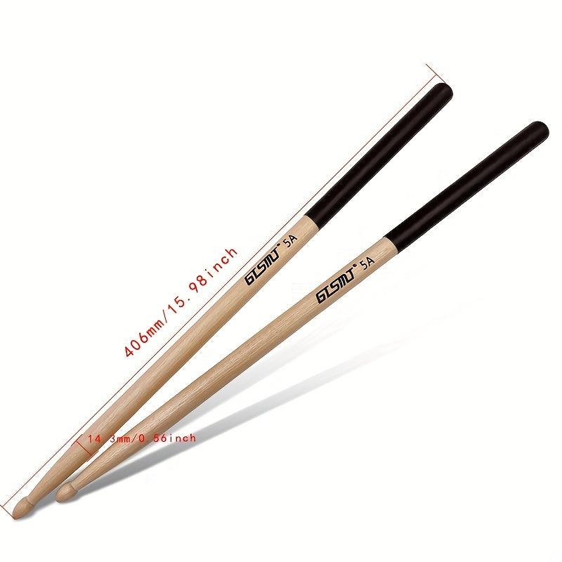 Anti Slip Wood Drum Sticks for Kids Drum Kit 5A Size