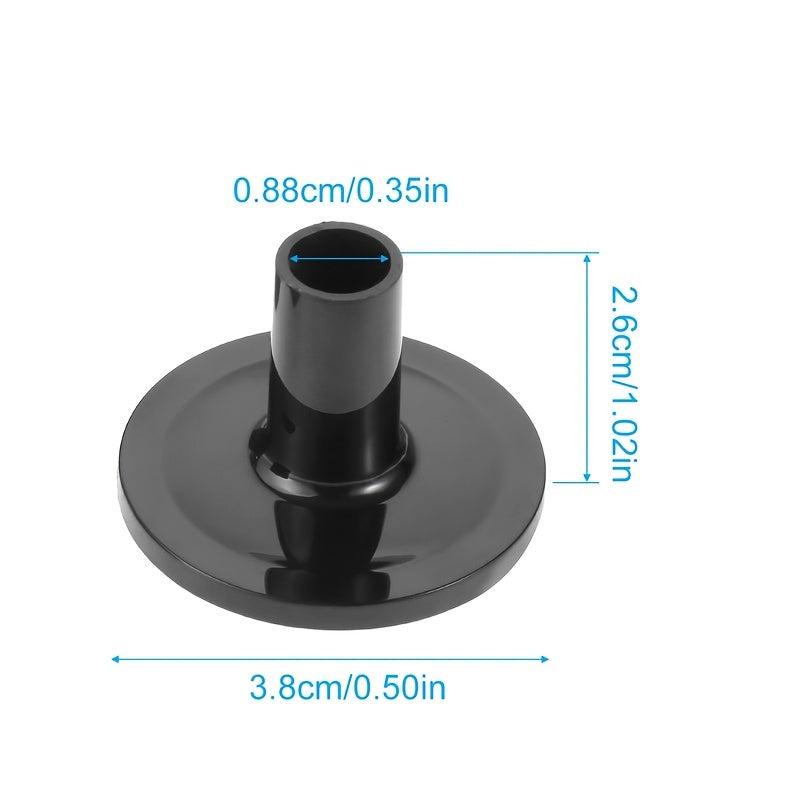 8pcs Plastic Drum Cymbal Stand Sleeves w/ Flange Base