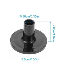 8pcs Plastic Drum Cymbal Stand Sleeves w/ Flange Base