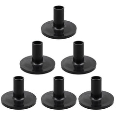 8pcs Plastic Drum Cymbal Stand Sleeves w/ Flange Base