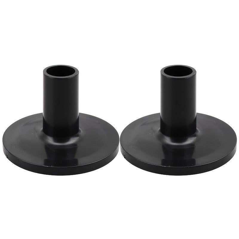 8pcs Plastic Drum Cymbal Stand Sleeves w/ Flange Base