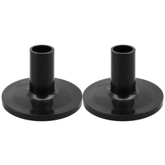 8pcs Plastic Drum Cymbal Stand Sleeves w/ Flange Base