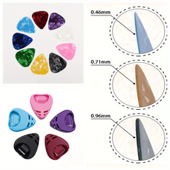 Guitar Paddles Set for Various Guitars, Yukriri Random