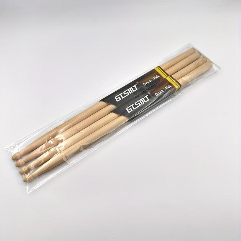 Solid Maple Wood Drumsticks 5A for Electronic Drums