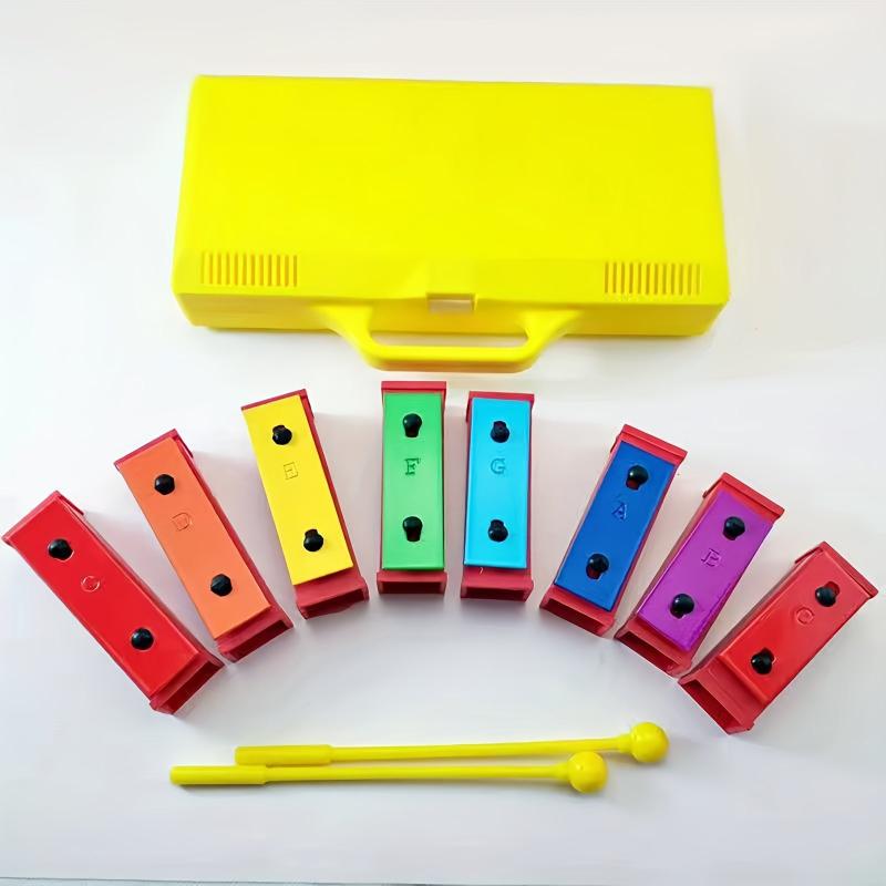 Professional Big Eight-tone Aluminum Plate Piano - Orff Percussion Instrument