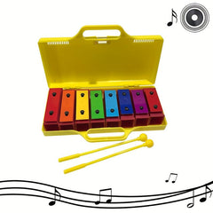 Professional Big Eight-tone Aluminum Plate Piano - Orff Percussion Instrument