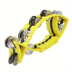 Fish Shaped Handbell Rattles Tambourine for Education Performance