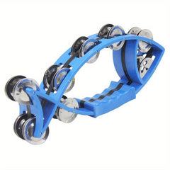 Fish Shaped Handbell Rattles Tambourine for Education Performance