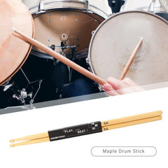 12 Pairs Drumsticks Comfortable Grip Drum Mallets Musical 5A