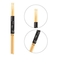 12 Pairs Drumsticks Comfortable Grip Drum Mallets Musical 5A