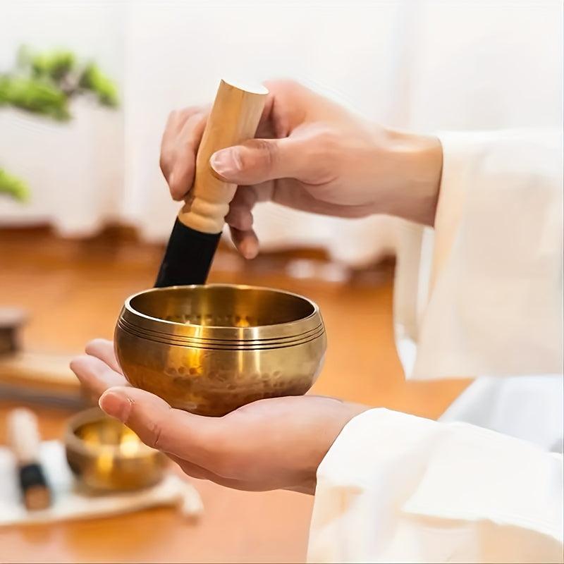 Yoga Meditation Singing Bowls Set 3 & 15 Inch 8.0cm
