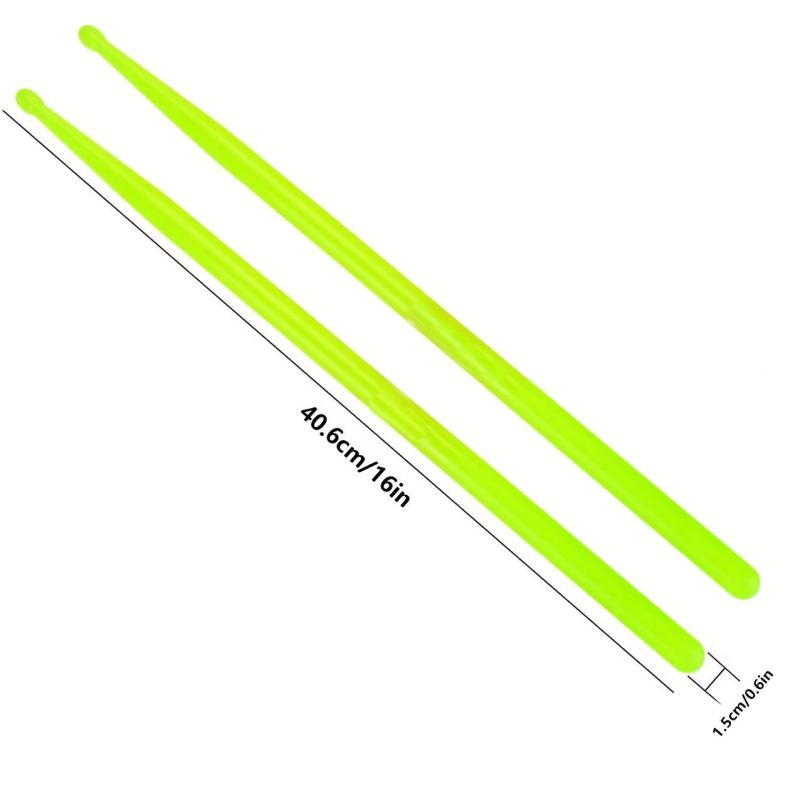 Glow Drumsticks 5A Jazz Drum Stick for Stage Performance