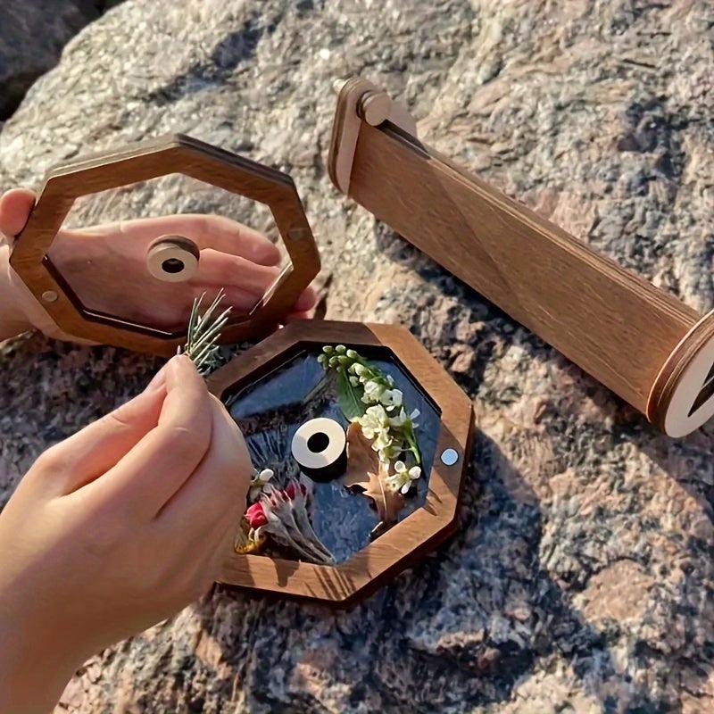 Wooden DIY Kaleidoscope Set for Kids, Unlock Creative Imagination