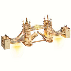 3D Puzzle London Tower Bridge Construction Model Toy Gift