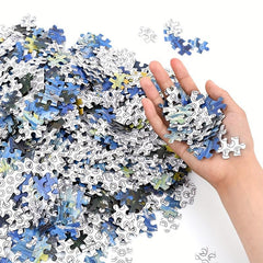 1,000-Piece Starry Sky Jigsaw Puzzle - Relaxing Landscape Art