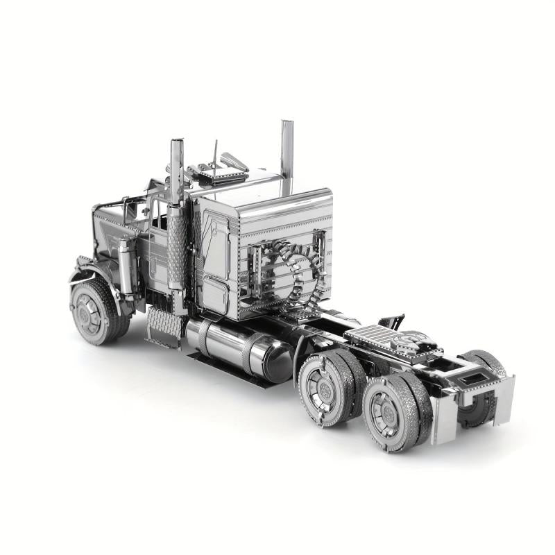 DIY Metal Jigsaw Puzzle 3D Long Nose Truck Model Christmas Gift