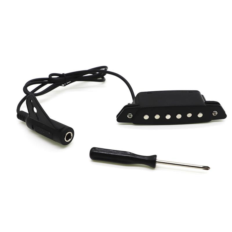 6 Holes Soundhole for Acoustic Guitar Classical Guitar with Screwdriver