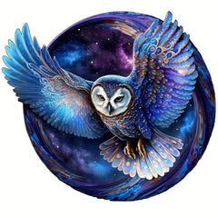 Flying Owl Wooden Puzzle with Special Shapes - Creative Birthday Party Game