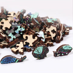 Animal Shaped Wooden Jigsaw Puzzles - Unique Gift Idea