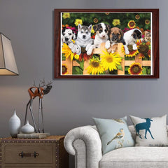 Wooden Dogs Jigsaw Puzzle Game for Adults