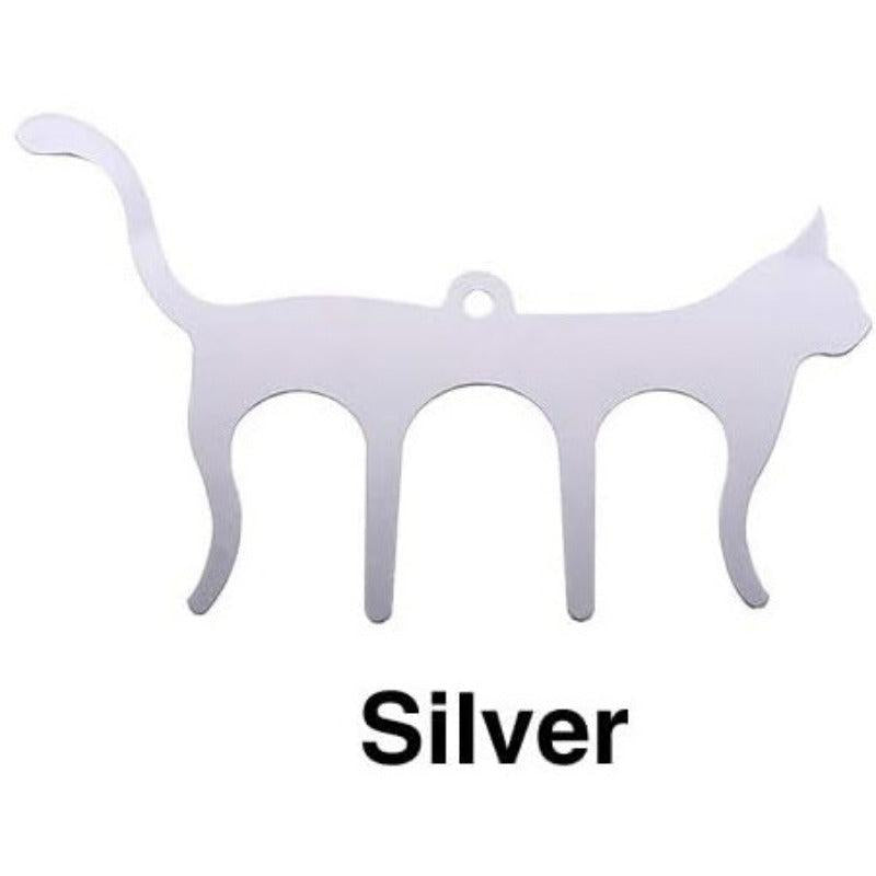 Cat Shaped Metal Music Bookmark for Sheet Stand