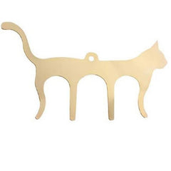 Cat Shaped Metal Music Bookmark for Sheet Stand