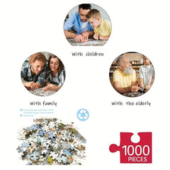1000 Piece Unicorn Jigsaw Puzzle for Adults Family Game Child Education Gift