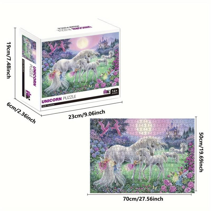1000 Piece Unicorn Jigsaw Puzzle for Adults Family Game Child Education Gift