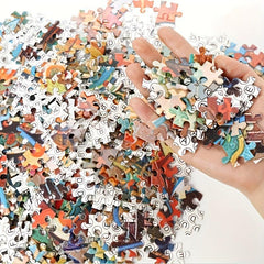 1000pcs Jigsaw Puzzle Landscape Famous Painting For Adults Brain Teaser