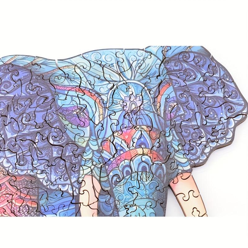 Elephant Wooden Puzzle for Adults