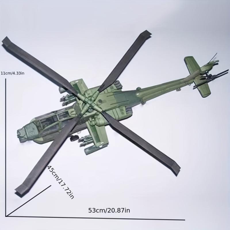 Paper Model Long Bow Helicopter Helicopter Paper Model AH64