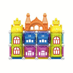 Magnetic Building Blocks Castle Educational Puzzle Toy