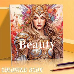 40pcs Beauty Coloring Book & Paper Set - Halloween Thanksgiving Christmas