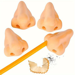 Creative Hand Crank Pencil Sharpener Nose Shape