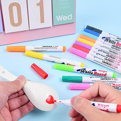 Set of 12 Water Painting Float Pens with Spoon Set