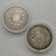 Virgo Zodiac Collection Coin with Coin Capsule - Christmas Gift