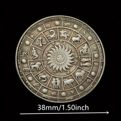 Virgo Zodiac Collection Coin with Coin Capsule - Christmas Gift