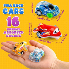 50pcs Pull Back Car Pull Back Plane Random Pull Back Automatic Running Car