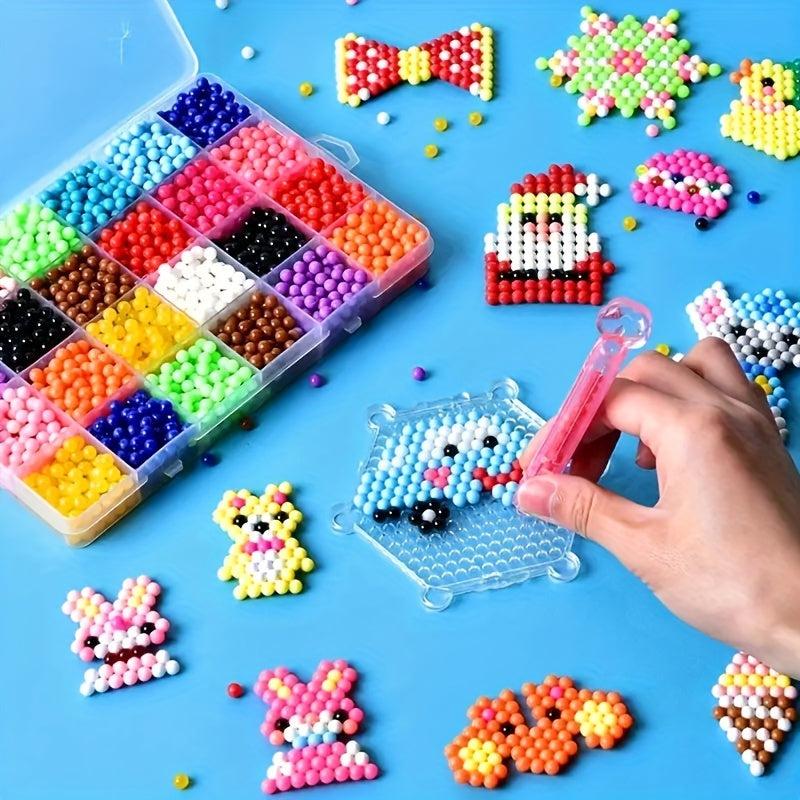 1000pcs Water Mist Magic Beads Set for Creative Crafts