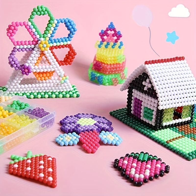 1000pcs Water Mist Magic Beads Set for Creative Crafts