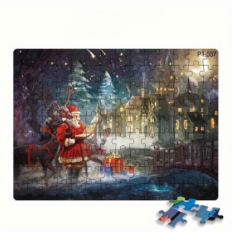 Christmas Santa Claus 126 Pc Puzzle Assembly Gift