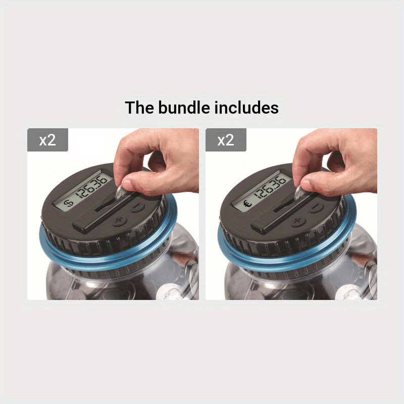 LCD Display Digital Coin Bank Count Money & Save Effortlessly