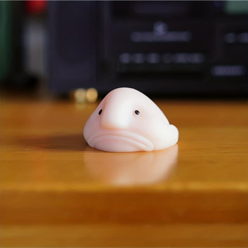 Colorful Clown Fish Monster Pinch Music Toy