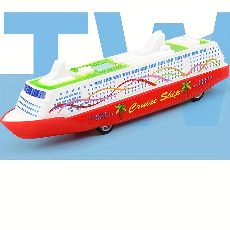 Pull Back Toy Boat Model for Kids, Kindergarten Activity Gift