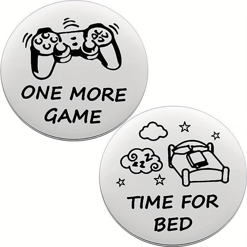 Funny Destiny Flip Coin For Gamers Sons Decision Maker Coin Game Lover