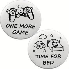 Funny Destiny Flip Coin For Gamers Sons Decision Maker Coin Game Lover