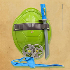14in Turtle Shell Mask Anime Figure Superhero Costume